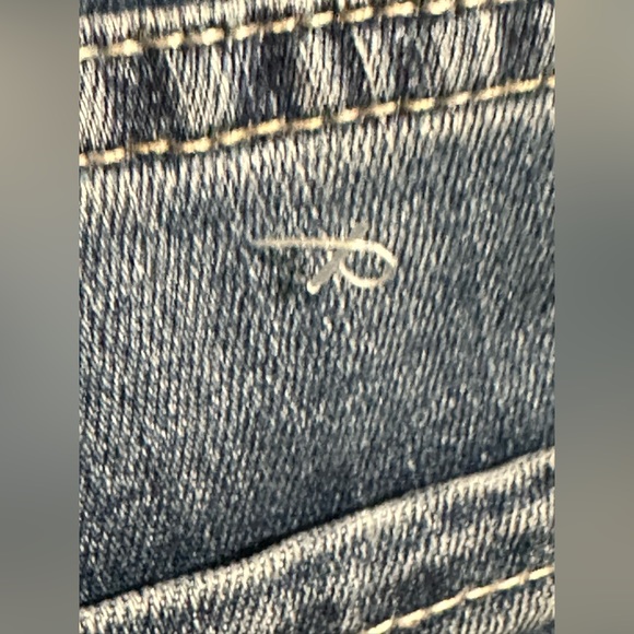 Signature Jeans Levis Strauss Curvy Mid Rise Boot Cut Plus Size 18 Tag 34 x 32 - Picture 7 of 16